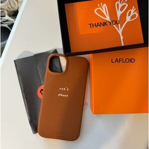 Customized Ladloid iphone 14 plus case “rea’s phone”